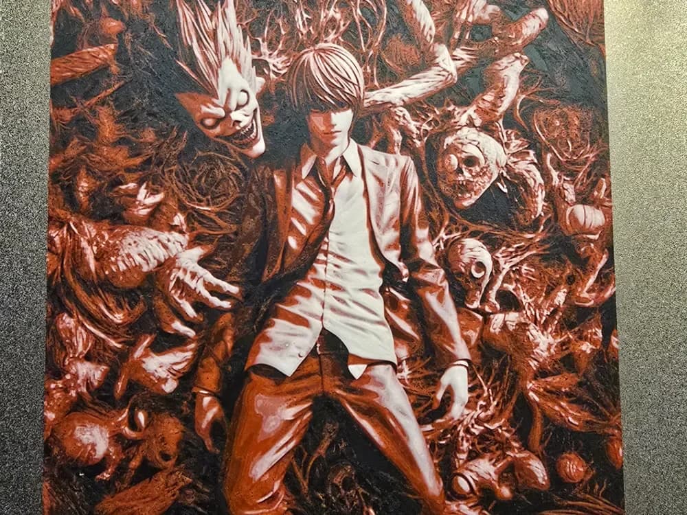 Death Note Hueforge by 3D-Mentiel HueForge model: Death Note Hueforge by 3D-Mentiel