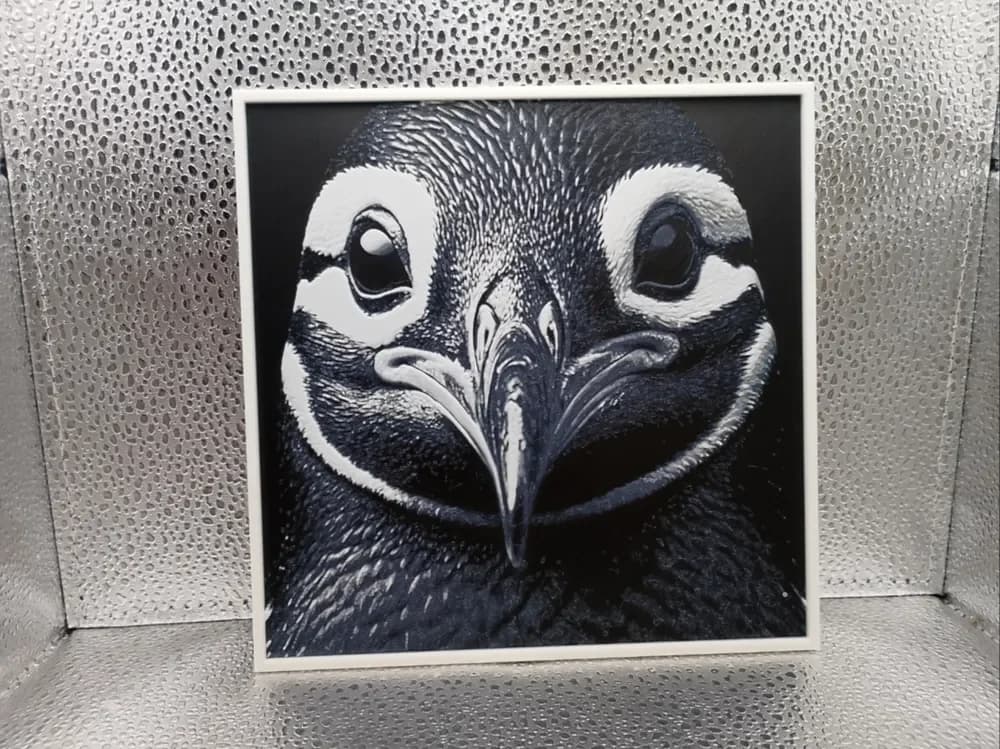 Penguin – Hueforge by Borishotch Industries HueForge model: Penguin – Hueforge by Borishotch Industries