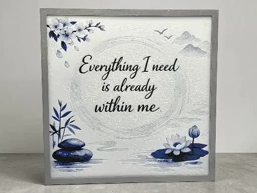 Motivation hueforge Wall Art 200mm x 200mm