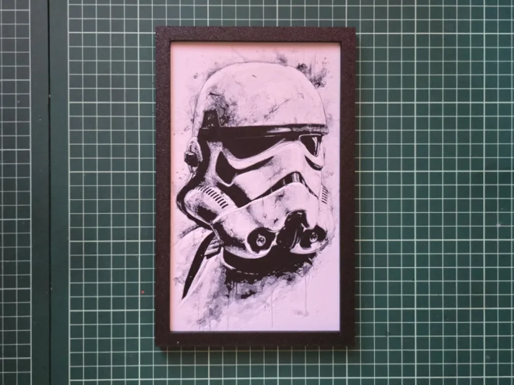 Stormtrooper Huerforge by Atrus Design HueForge model: Stormtrooper Huerforge by Atrus Design