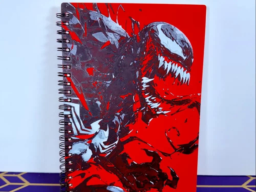 Venom Note Book Cover Venom Note Book Cover