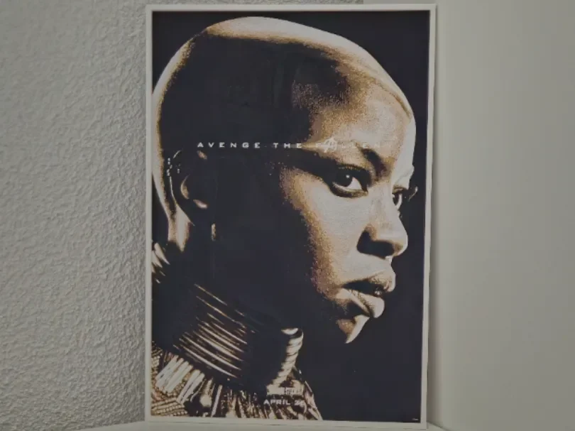 Avengers Endgame Okoye Hueforge 162x240 by RIVY3Dprint HueForge model: Avengers Endgame Okoye Hueforge 162x240 by RIVY3Dprint