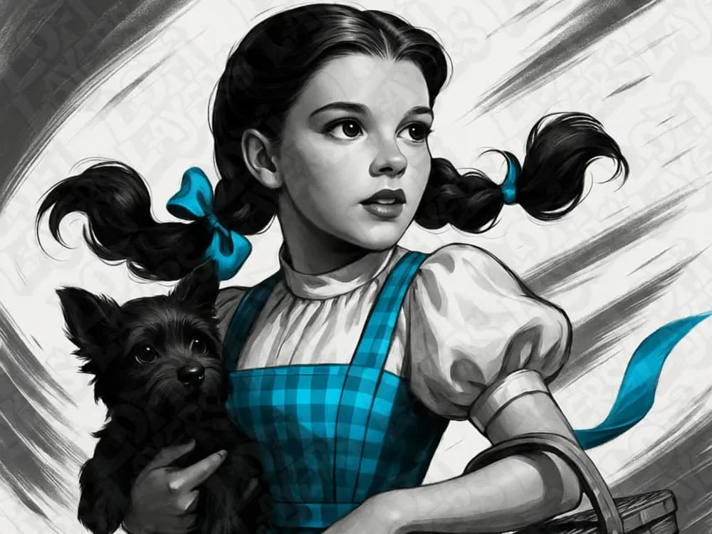 Dorothy Hueforge by LoFi Layers HueForge model: Dorothy Hueforge by LoFi Layers