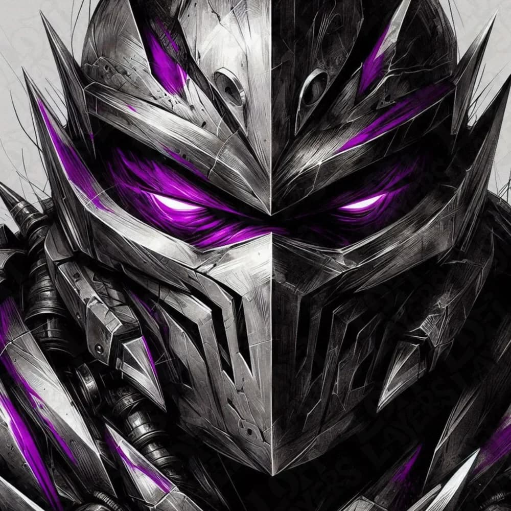 Shredder Hueforge by LoFi Layers HueForge model: Shredder Hueforge by LoFi Layers