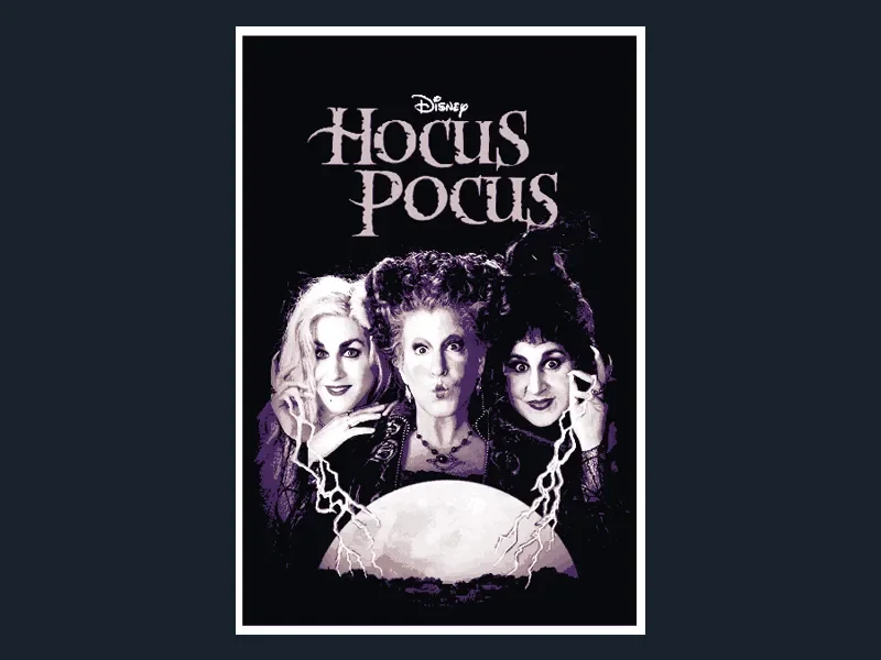 Hocus Pocus (Movie Poster - HueForge) by HugheCraft HueForge model: Hocus Pocus (Movie Poster - HueForge) by HugheCraft