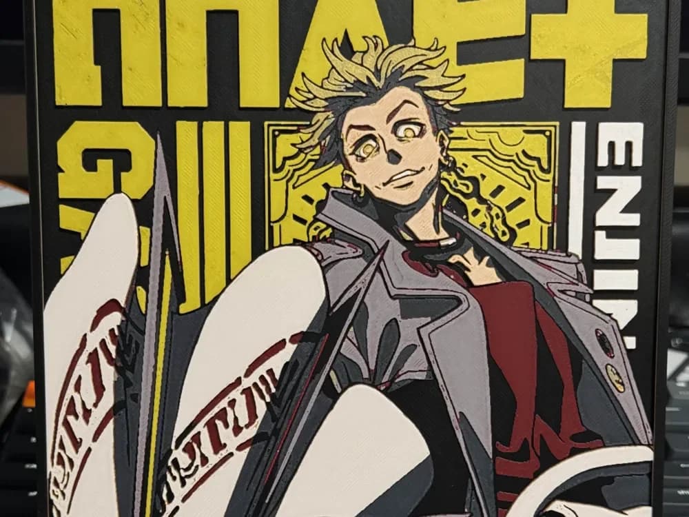 HueForge model: Enjin - Gachiakuta by Strata Prints