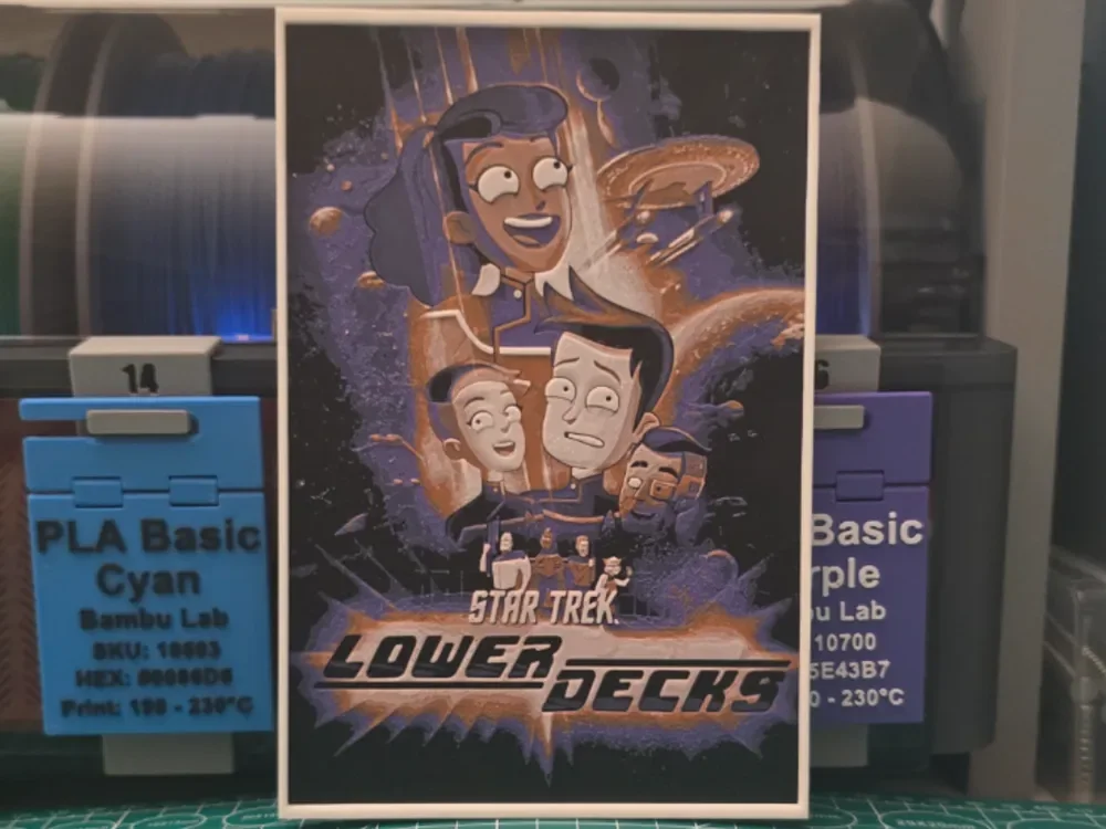 Star Trek: Lower Decks Poster - Hueforge Art Star Trek: Lower Decks Poster - Hueforge Art