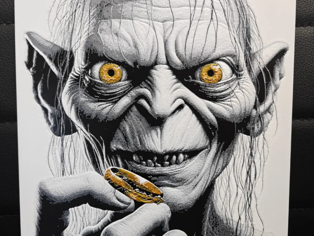 Gollum My Precious One Ring LOTR Gollum My Precious One Ring LOTR