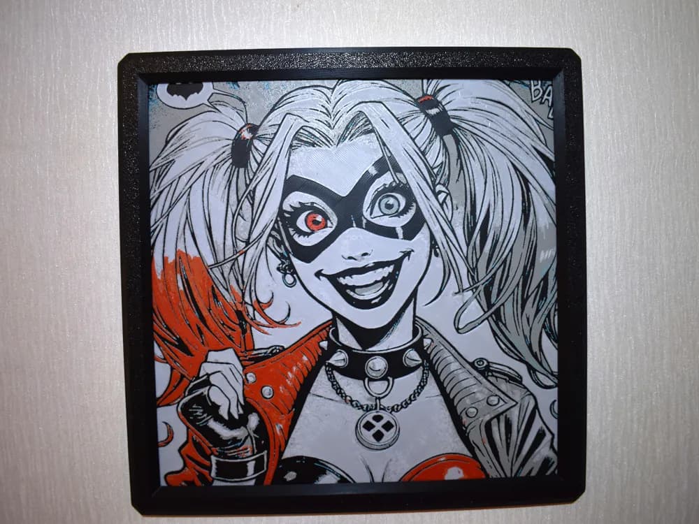 Harley Quinn Hueforge by Chris B HueForge model: Harley Quinn Hueforge by Chris B