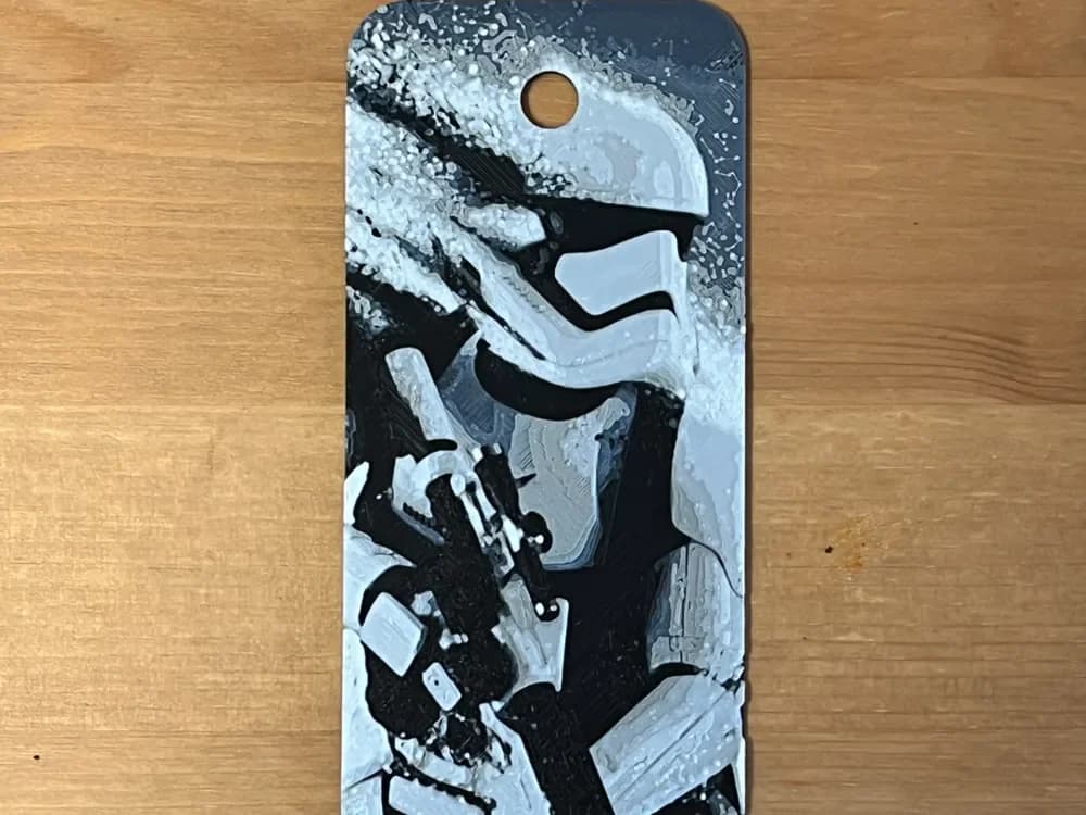 storm trooper bookmark by Morganja HueForge model: storm trooper bookmark by Morganja