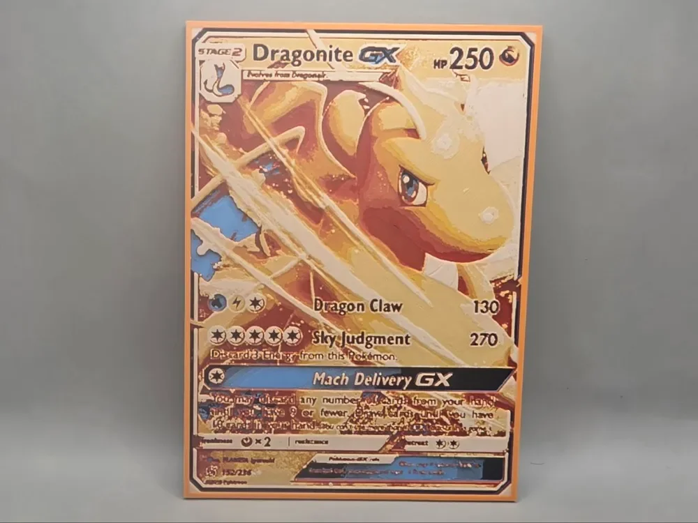 Dragonite GX - HueForge by keko HueForge model: Dragonite GX - HueForge by keko