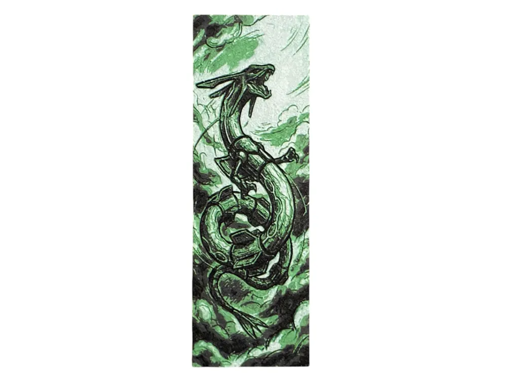 Rayquaza Pokemon Bookmark Rayquaza Pokemon Bookmark