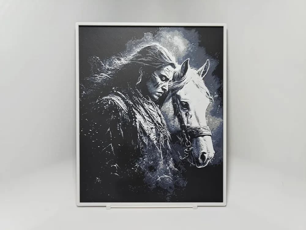 HueForge model: Native American - Hueforge by BeaN