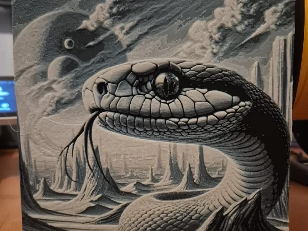 snake planet hueforge by Buntsta HueForge model: snake planet hueforge by Buntsta