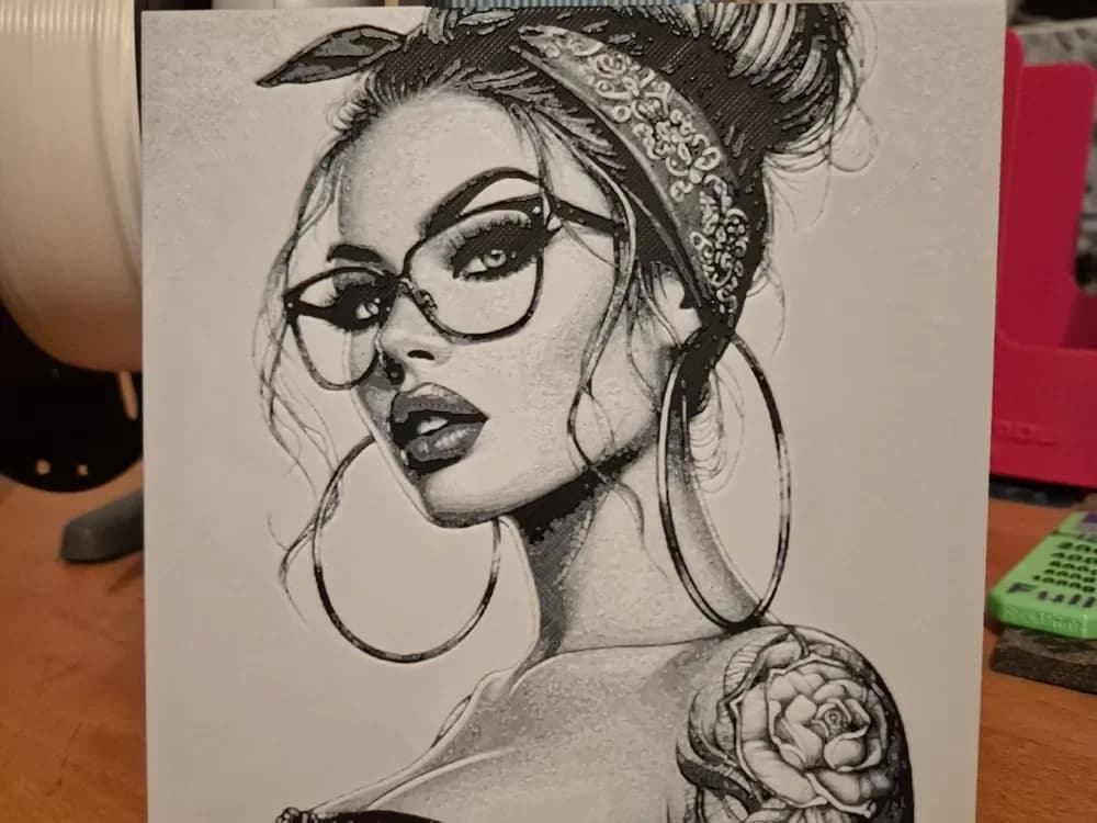 the women hueforge by Buntsta HueForge model: the women hueforge by Buntsta