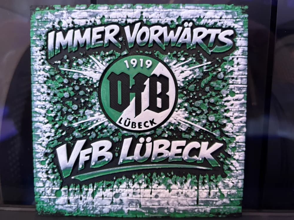 VfB Lübeck 1919 Graffiti Hueforge VfB Lübeck 1919 Graffiti Hueforge