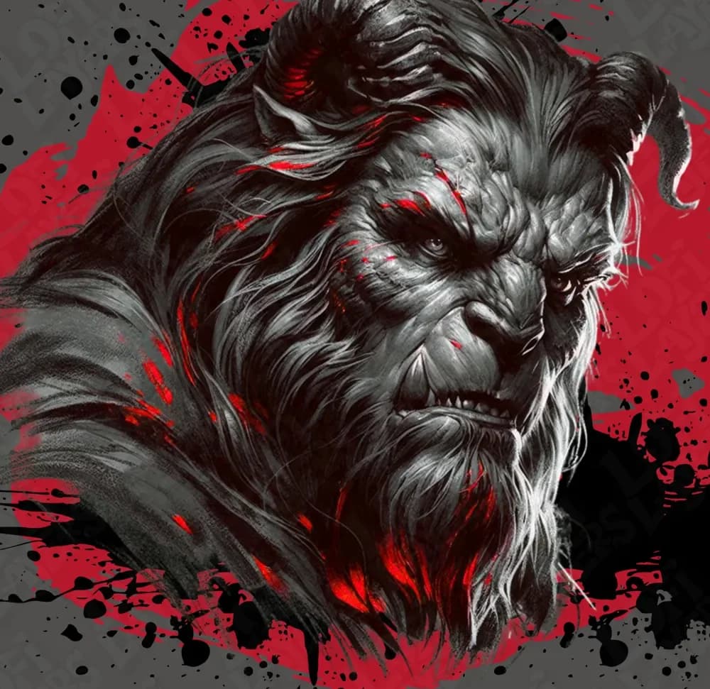 Beast Hueforge by LoFi Layers HueForge model: Beast Hueforge by LoFi Layers