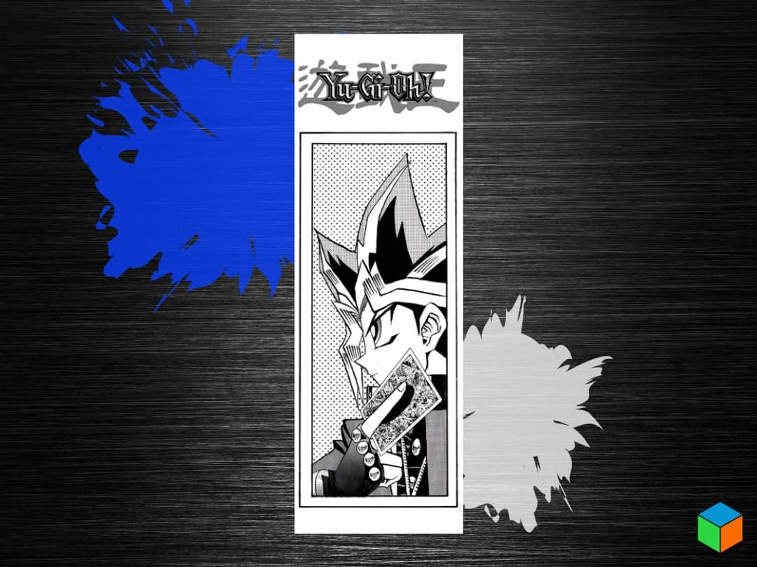 Retro Yu-Gi-Oh! Manga Bookmark by 3D Prints By Vic HueForge model: Retro Yu-Gi-Oh! Manga Bookmark by 3D Prints By Vic
