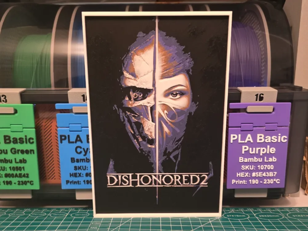 Dishonored 2 Game Poster - Hueforge Art