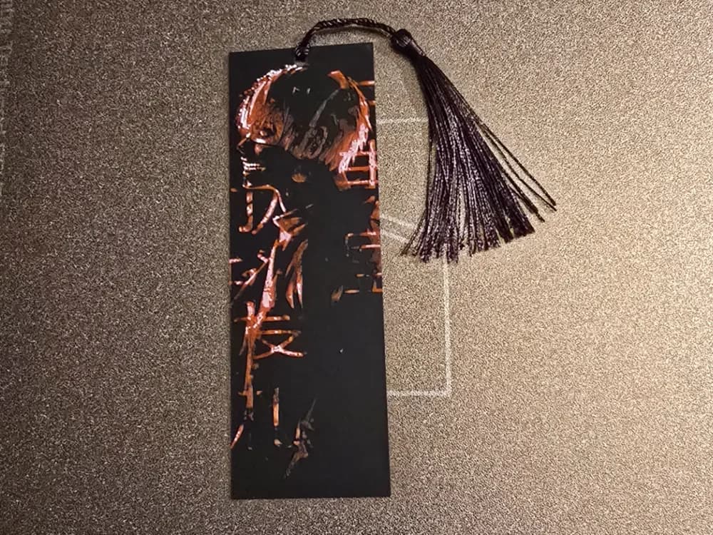 Tokyo Ghoul Bookmark by 3D-Mentiel HueForge model: Tokyo Ghoul Bookmark by 3D-Mentiel
