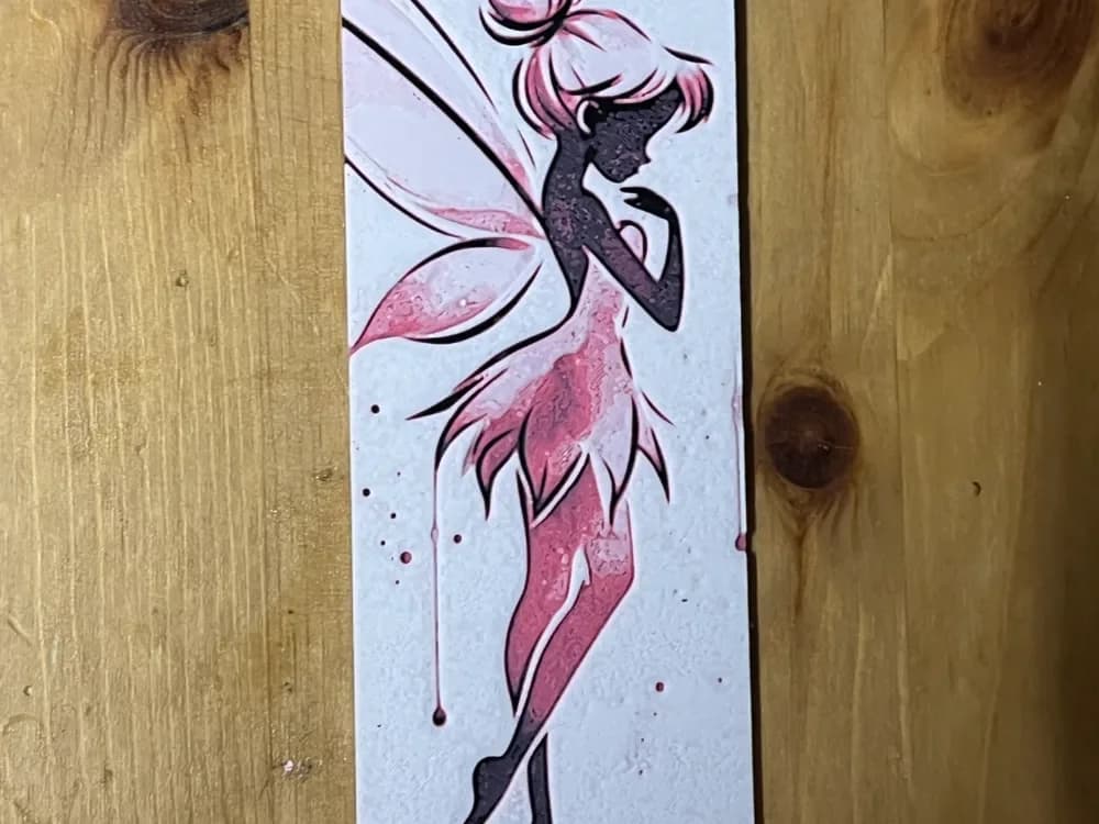 fairy bookmark by Morganja HueForge model: fairy bookmark by Morganja