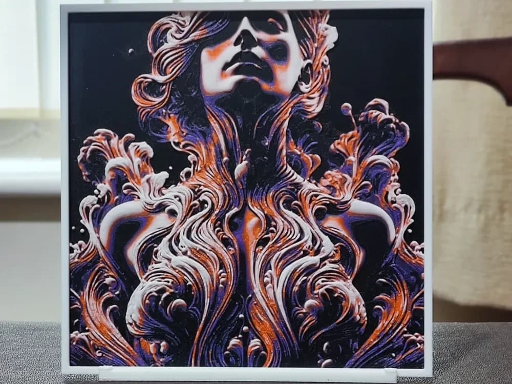 Transcendence - HueForge 4 Color by BoDad HueForge model: Transcendence - HueForge 4 Color by BoDad