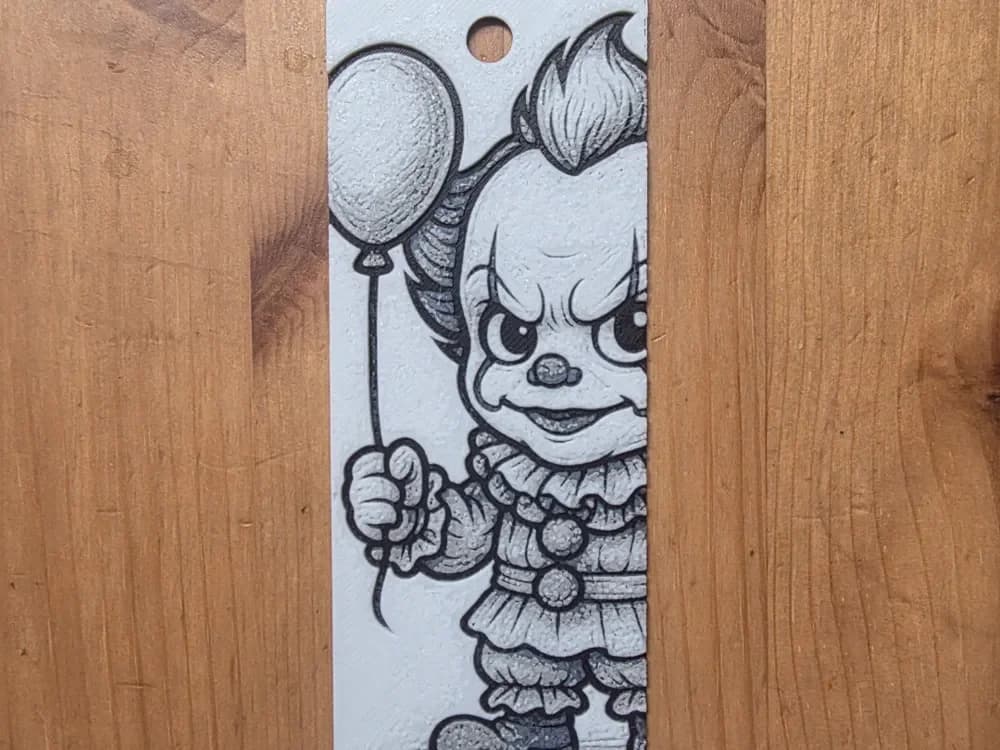 IT Bookmark by Morganja HueForge model: IT Bookmark by Morganja