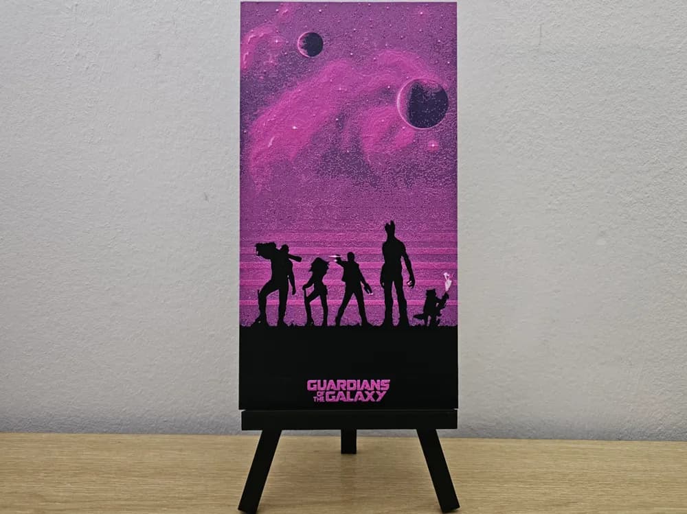 Guardians Of The Galaxy Hueforge by Opao HueForge model: Guardians Of The Galaxy Hueforge by Opao