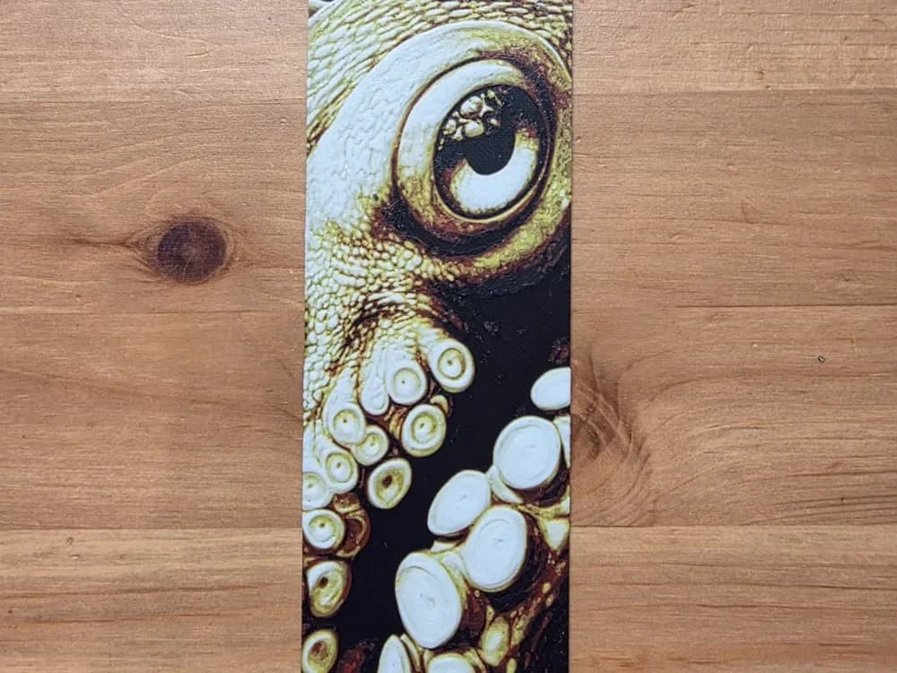 Octopus Bookmark by Morganja HueForge model: Octopus Bookmark by Morganja
