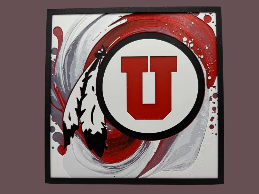 University of Utah - Hueforge by Canadian Gamer HueForge model: University of Utah - Hueforge by Canadian Gamer