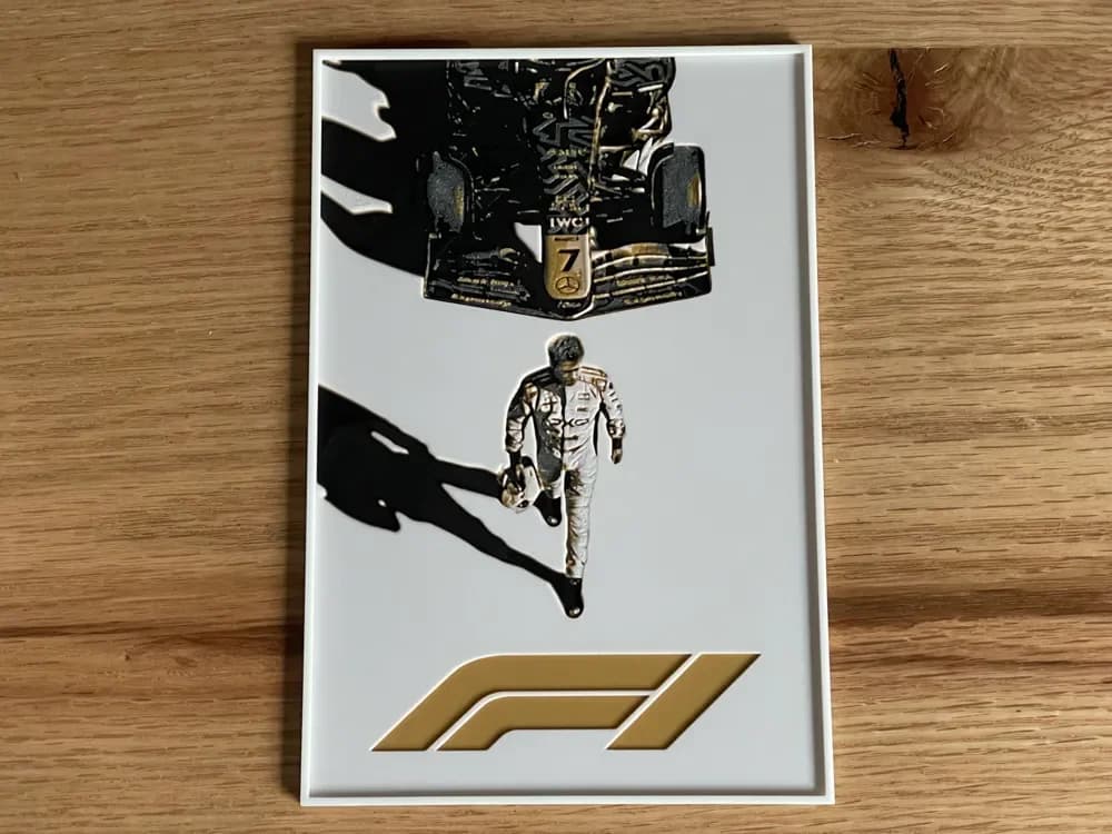 F1: The Movie (2025) Hueforge Movie Poster F1: The Movie (2025) Hueforge Movie Poster