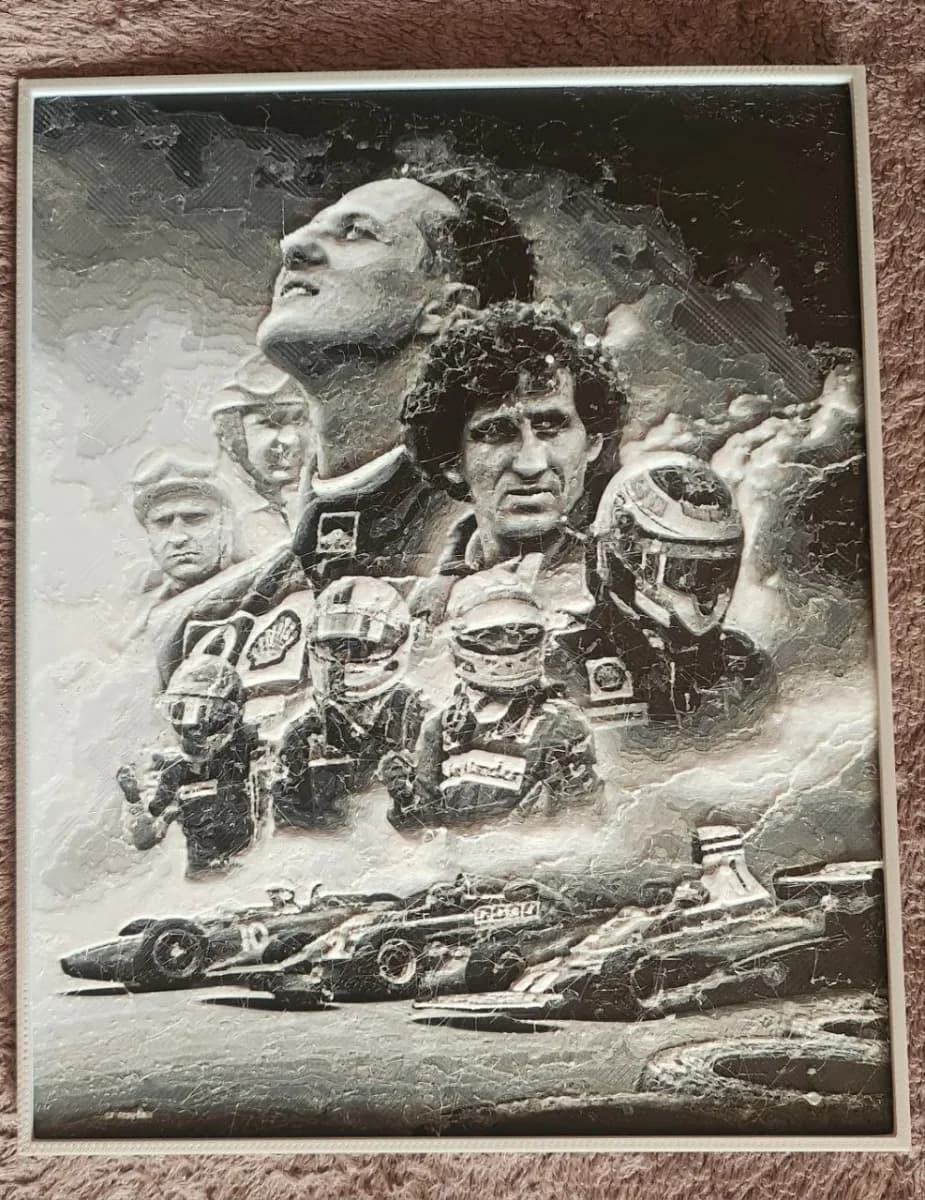 Ferrari Leggend F1 - HueForge Ferrari Leggend F1 - HueForge