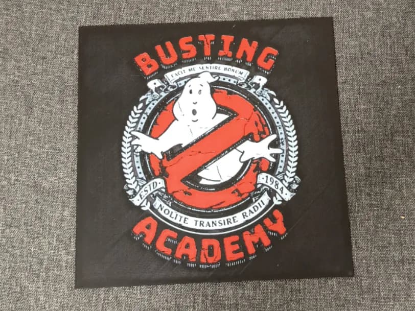 Ghostbusters Hueforge Busting Academy by 3DNesy HueForge model: Ghostbusters Hueforge Busting Academy by 3DNesy