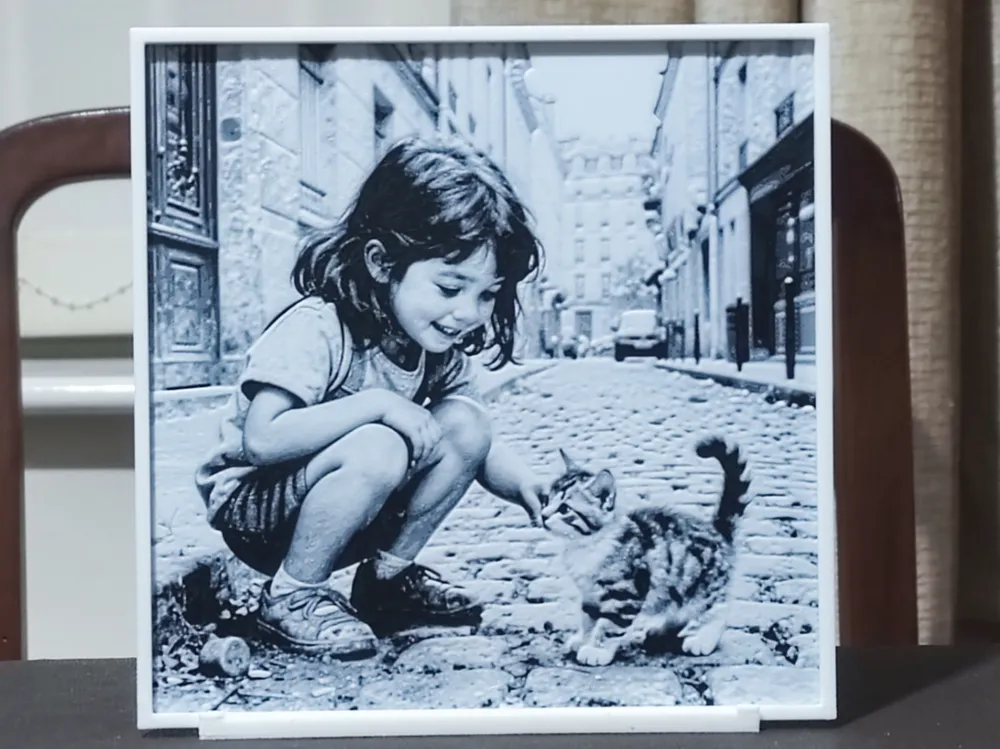 Hello Kitty - HueForge 2 Color by BoDad HueForge model: Hello Kitty - HueForge 2 Color by BoDad