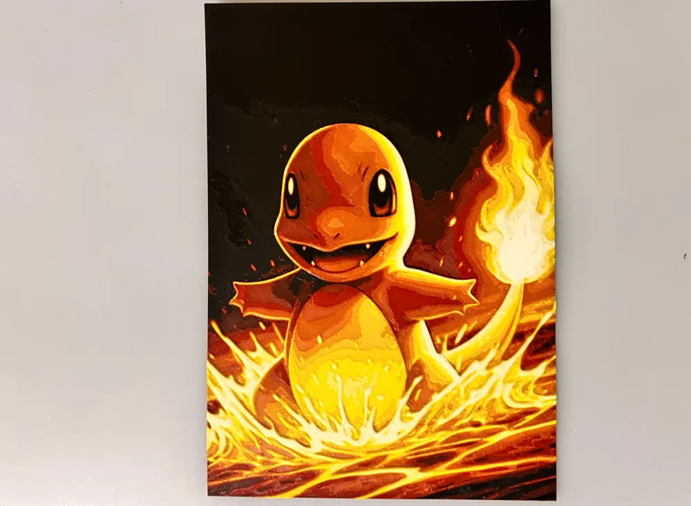 HueForge model: Charmander by 3djd