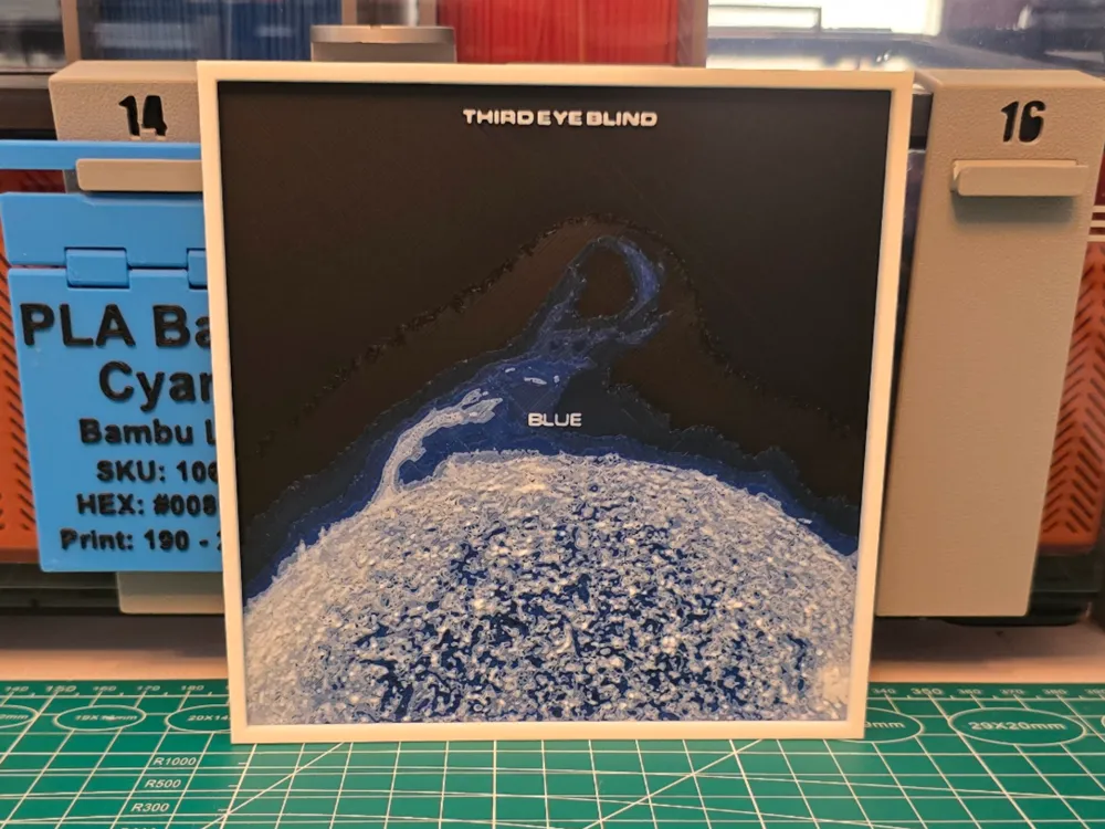 Third Eye Blind "Blue" Album - Hueforge Art Third Eye Blind "Blue" Album - Hueforge Art