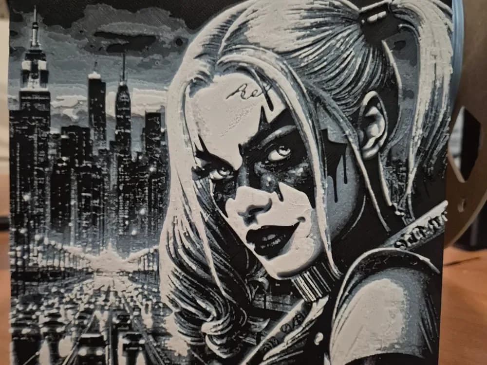harley quinn city life hueforge by Buntsta HueForge model: harley quinn city life hueforge by Buntsta