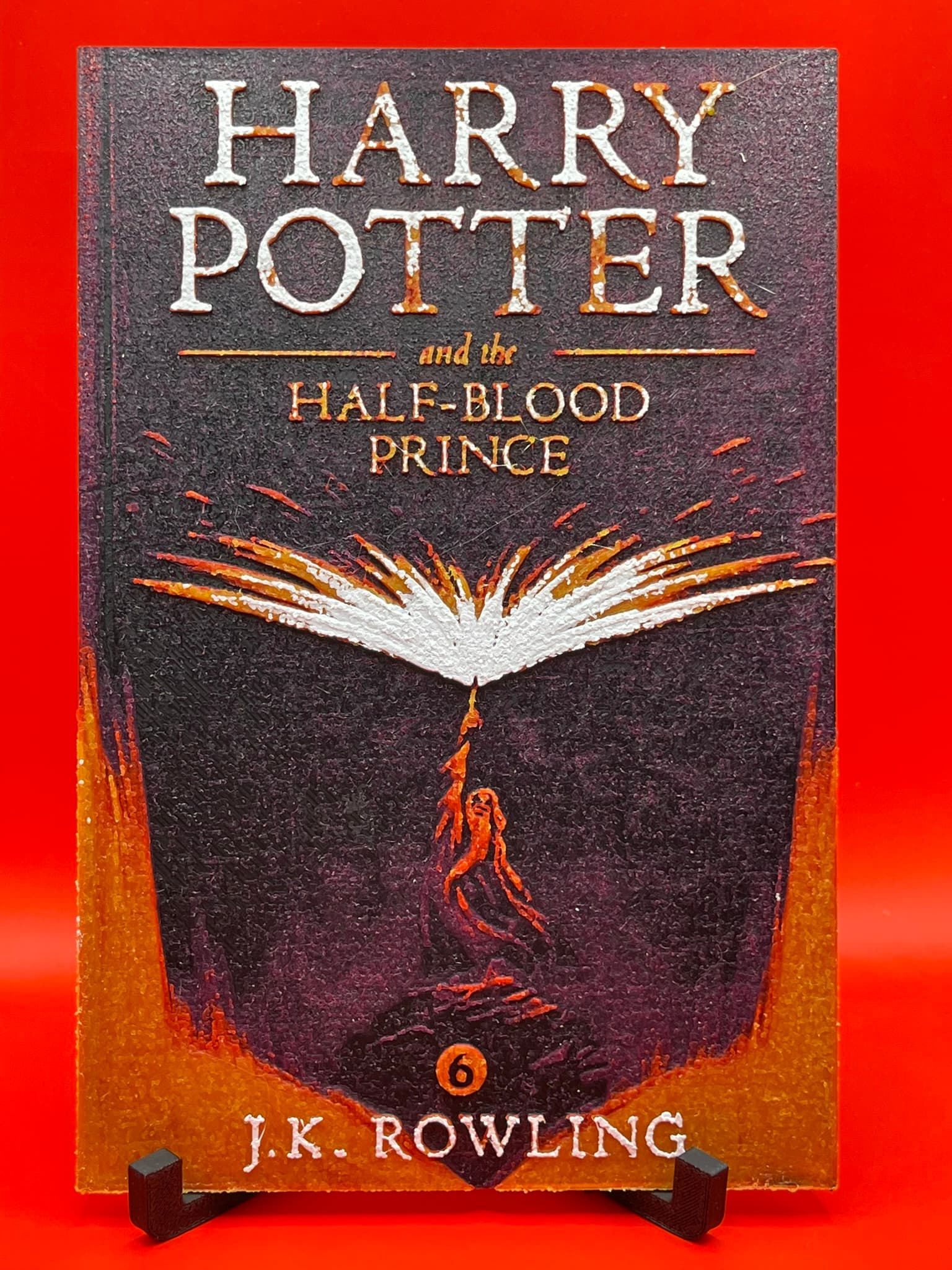 Harry Potter and the Half-Blood Prince HueForge Book Cover Fan Art