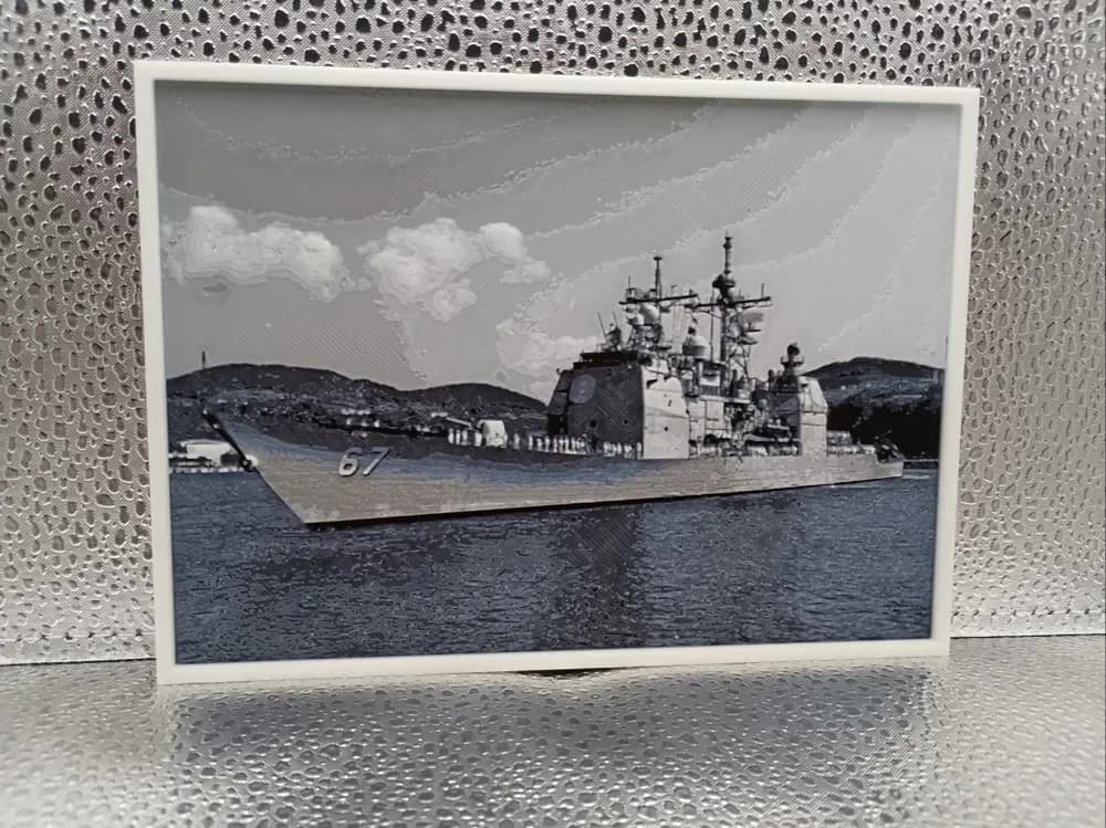 USS Shiloh (CG-67) – Hueforge by Borishotch Industries HueForge model: USS Shiloh (CG-67) – Hueforge by Borishotch Industries