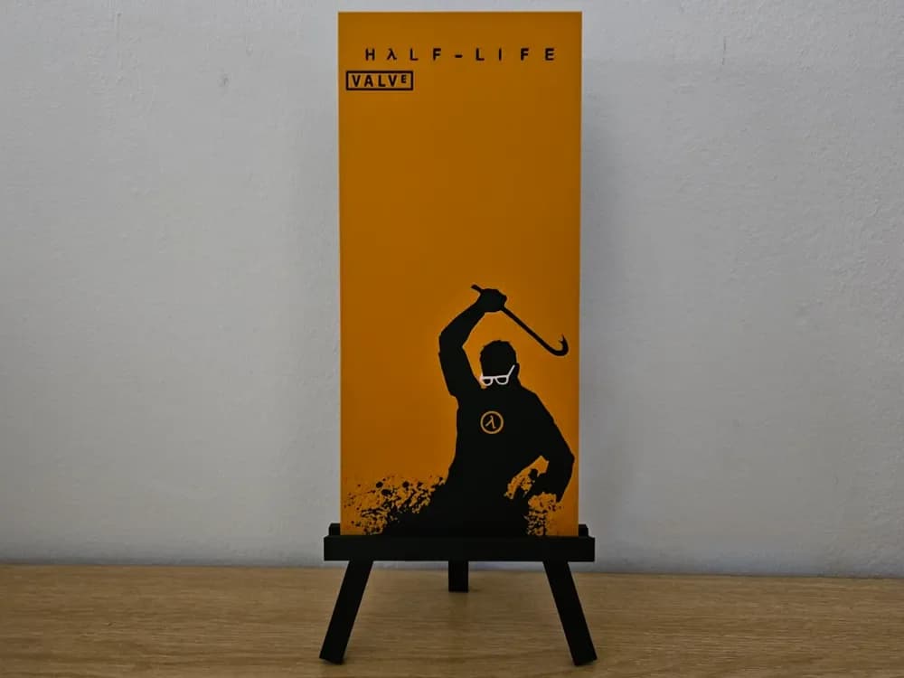 Half-Life Morgan Freeman Hueforge by Opao HueForge model: Half-Life Morgan Freeman Hueforge by Opao
