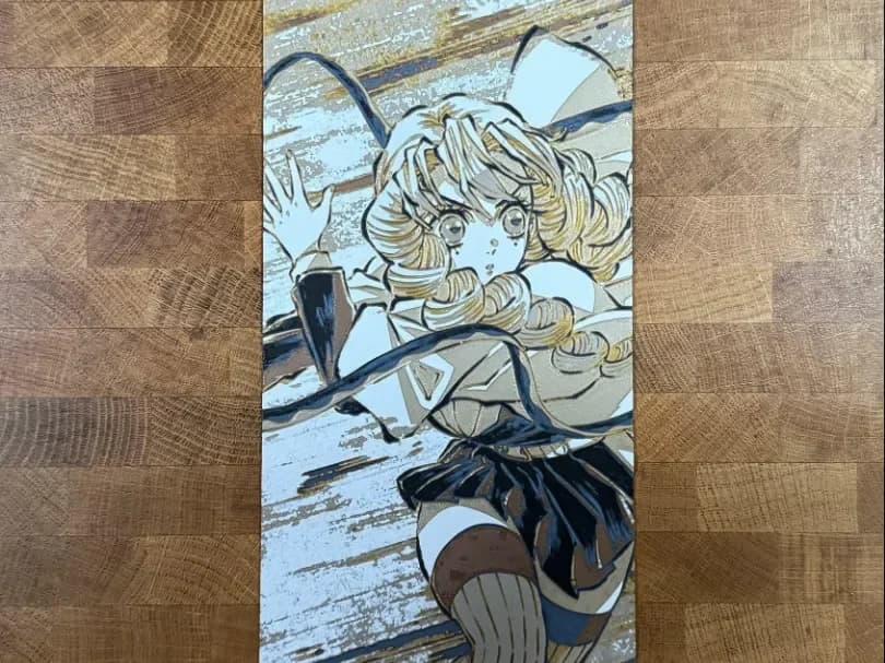 Demon Slayer - Mitsuri, Love Hashira by Pretty Okay Prints HueForge model: Demon Slayer - Mitsuri, Love Hashira by Pretty Okay Prints