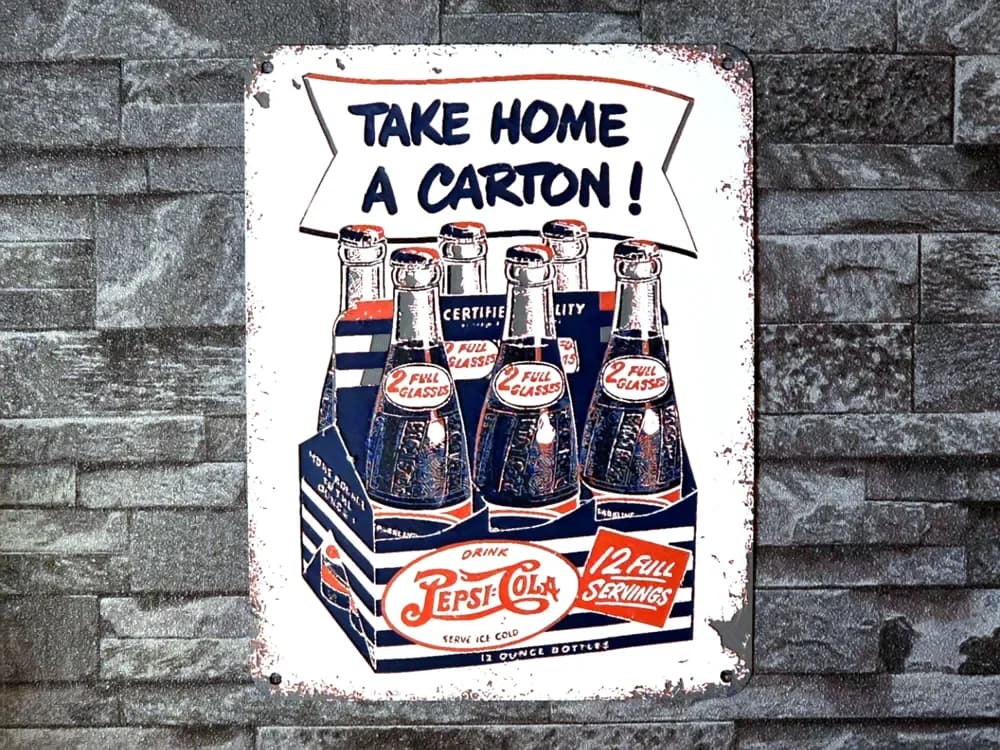 Hueforge vintage Pepsi-Cola by StefBull85 HueForge model: Hueforge vintage Pepsi-Cola by StefBull85