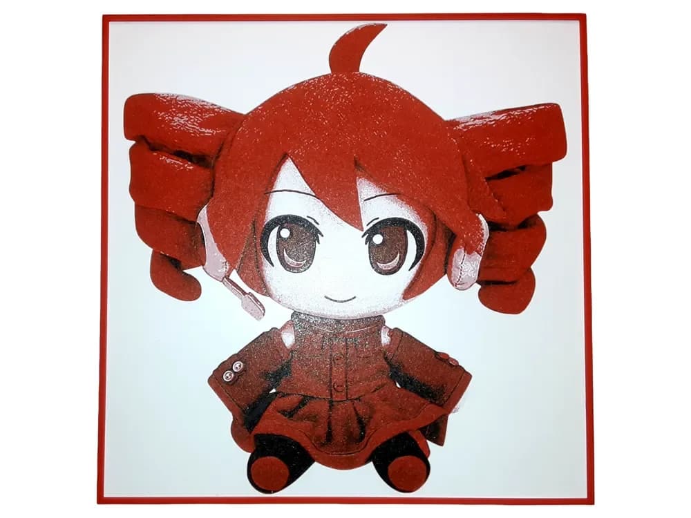 Kasane Teto Hueforge Vocaloid Chibi Plush Red by Elsie Moonshadow HueForge model: Kasane Teto Hueforge Vocaloid Chibi Plush Red by Elsie Moonshadow