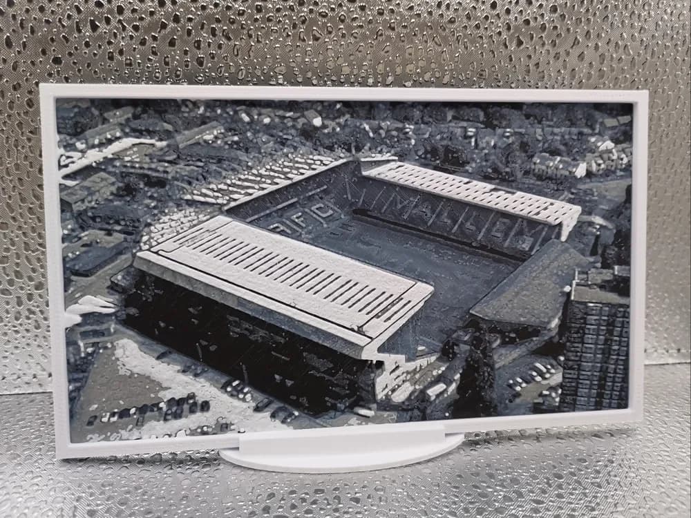 Charlton Athletic - The Valley hueforge by Borishotch Industries HueForge model: Charlton Athletic - The Valley hueforge by Borishotch Industries