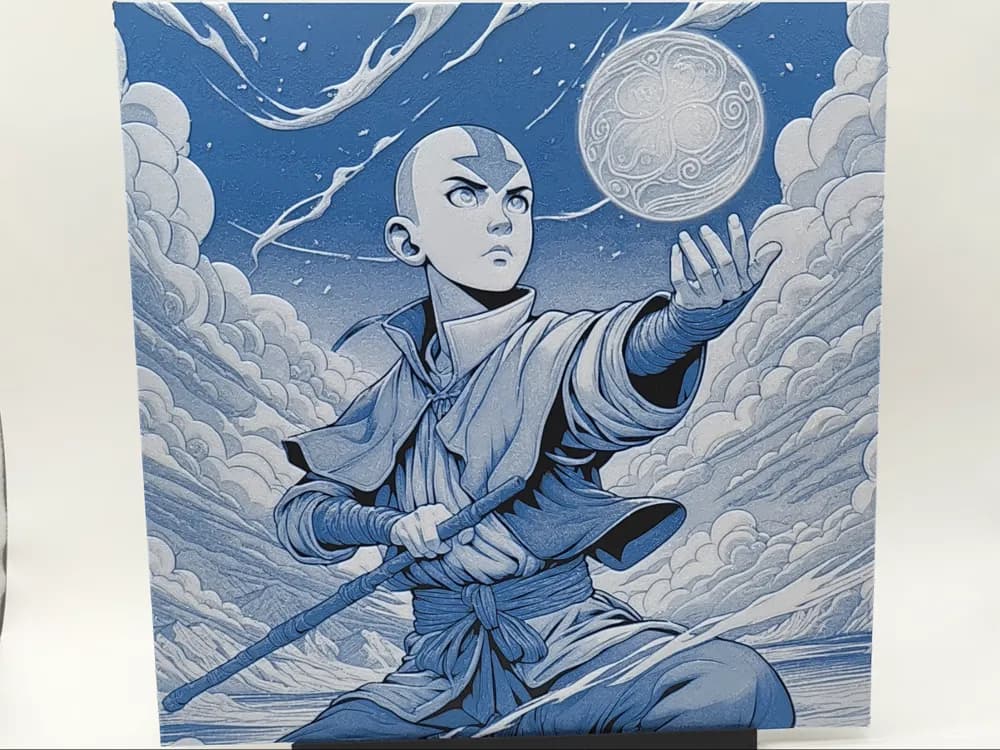 Aang - Avatar: The Last Airbender - Hueforge by Sarge HueForge model: Aang - Avatar: The Last Airbender - Hueforge by Sarge