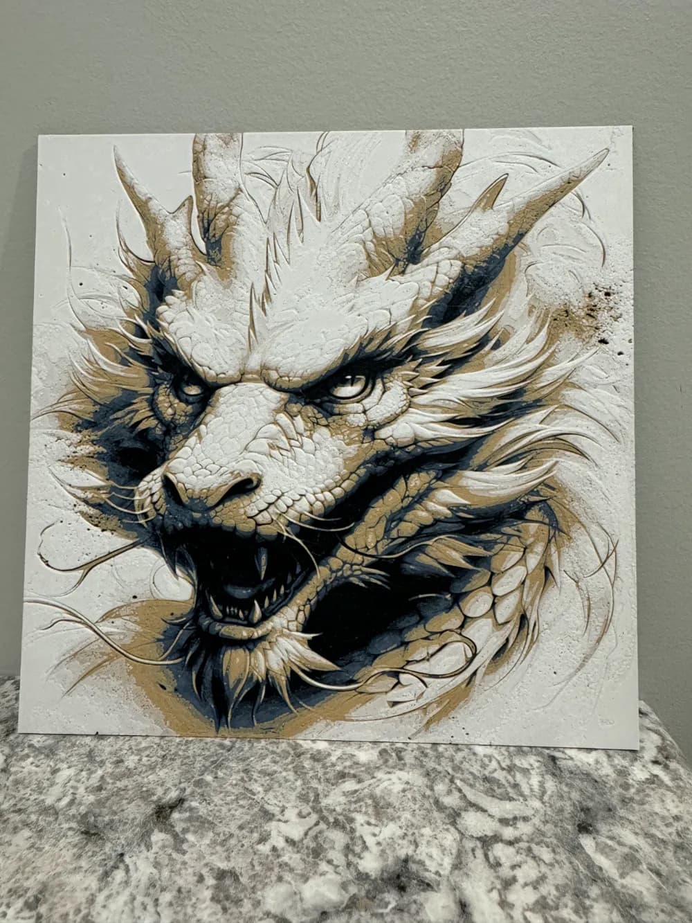 Dragon - Hueforge by Canadian Gamer HueForge model: Dragon - Hueforge by Canadian Gamer