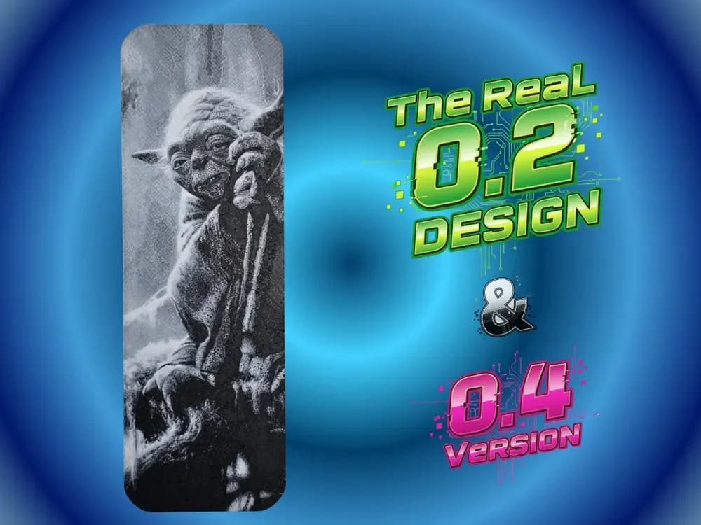 Yoda Bookmark by Atrus Design HueForge model: Yoda Bookmark by Atrus Design