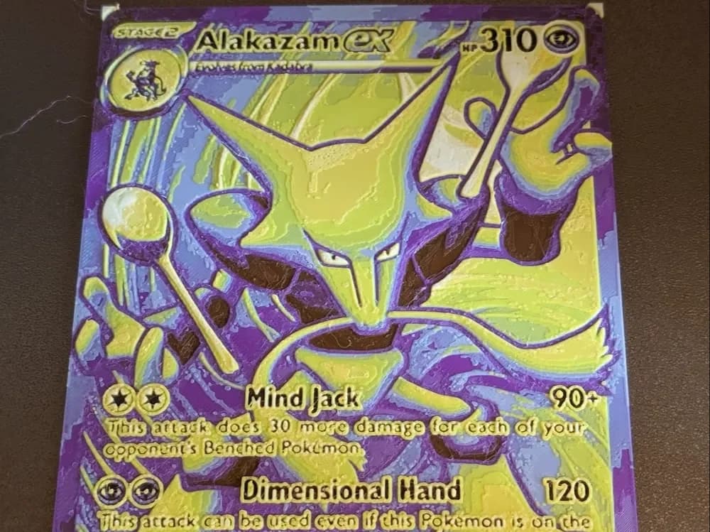 Alakazam EX TCG Hueforge Alakazam EX TCG Hueforge