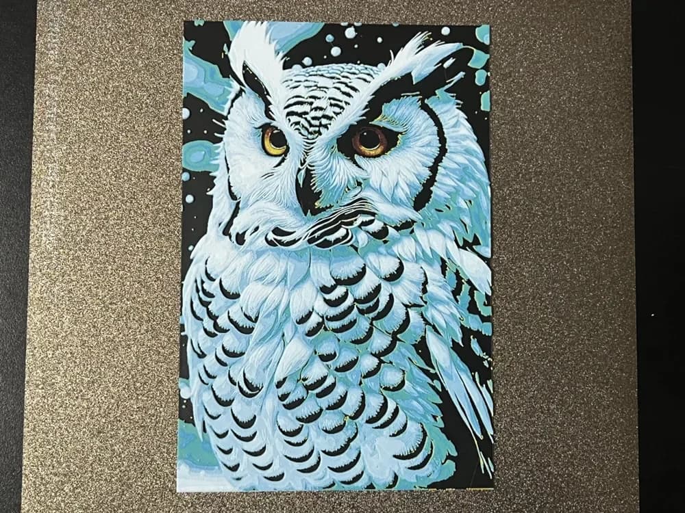 Snowy Owl Hueforge 2