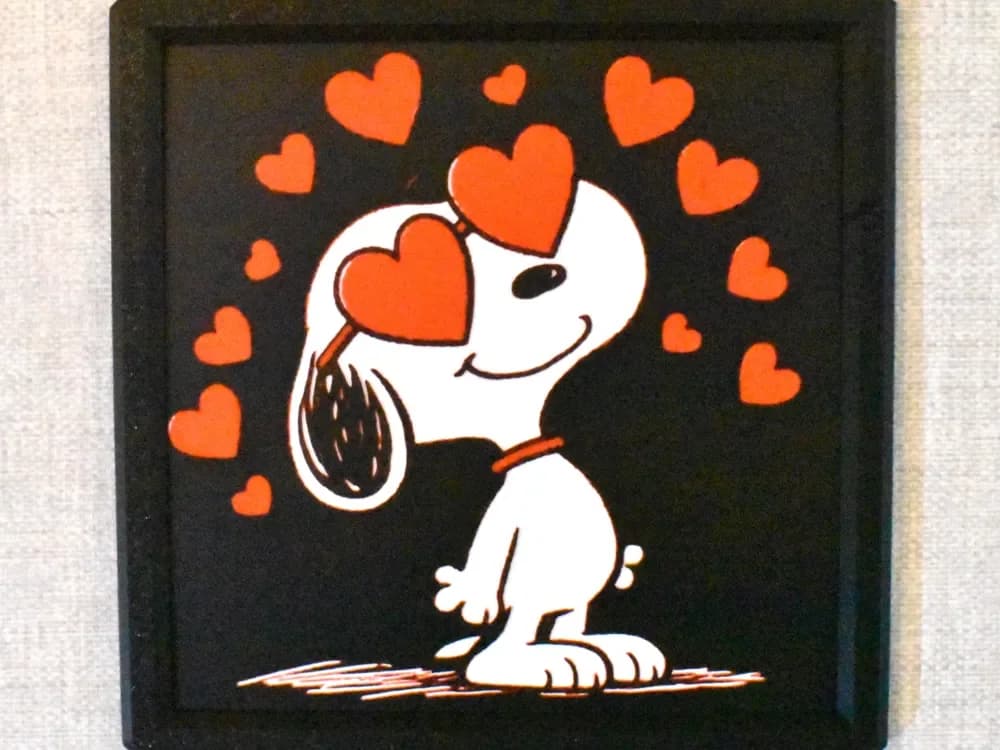 HueForge model: snoopy Hueforge by Chris B